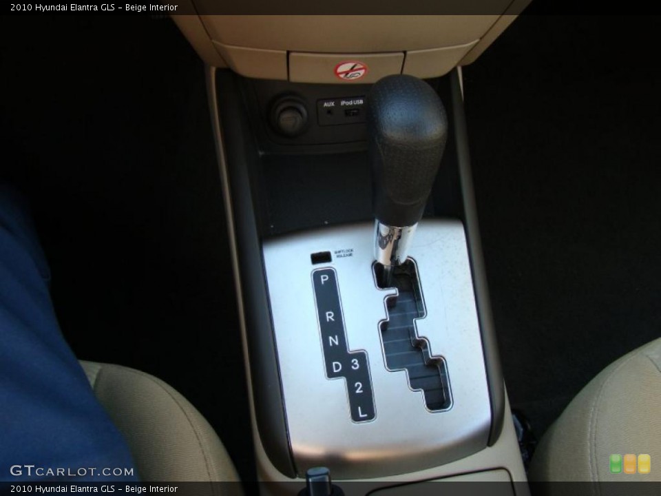 Beige Interior Transmission for the 2010 Hyundai Elantra GLS #37901931
