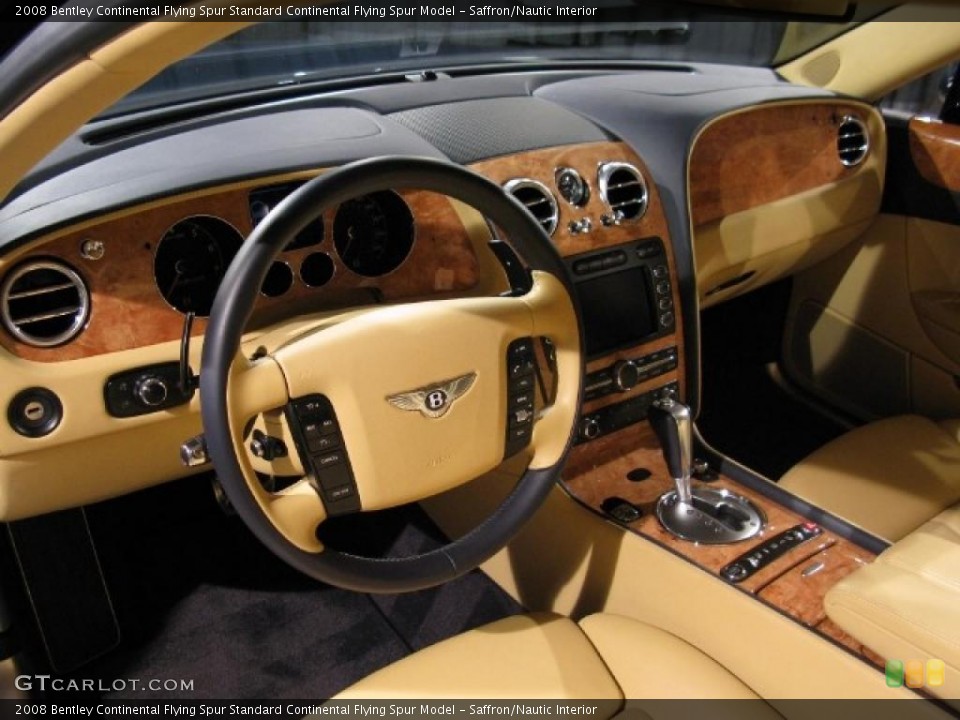 Saffron/Nautic Interior Photo for the 2008 Bentley Continental Flying Spur  #37902067