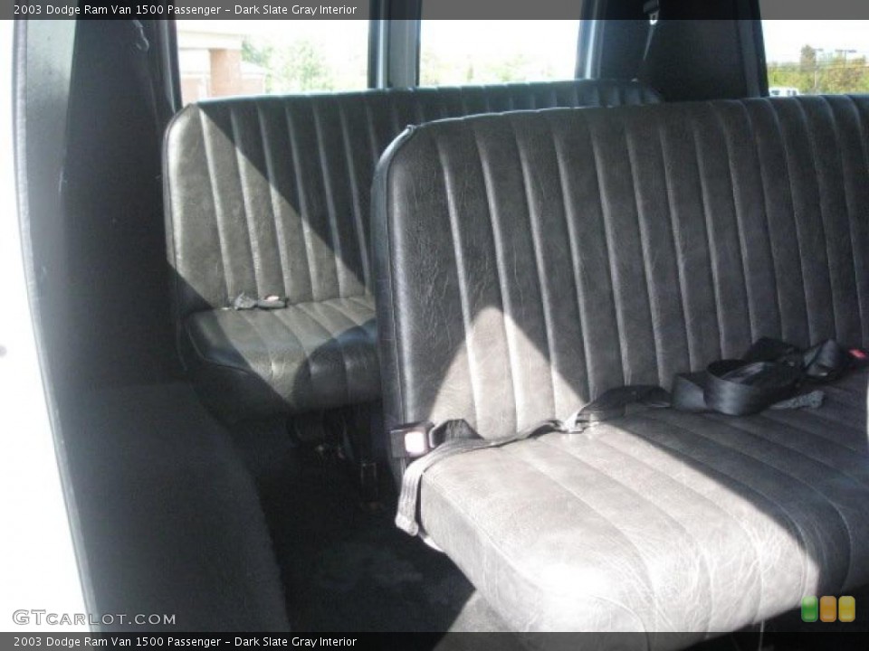 Dark Slate Gray Interior Photo for the 2003 Dodge Ram Van 1500 Passenger #37902167