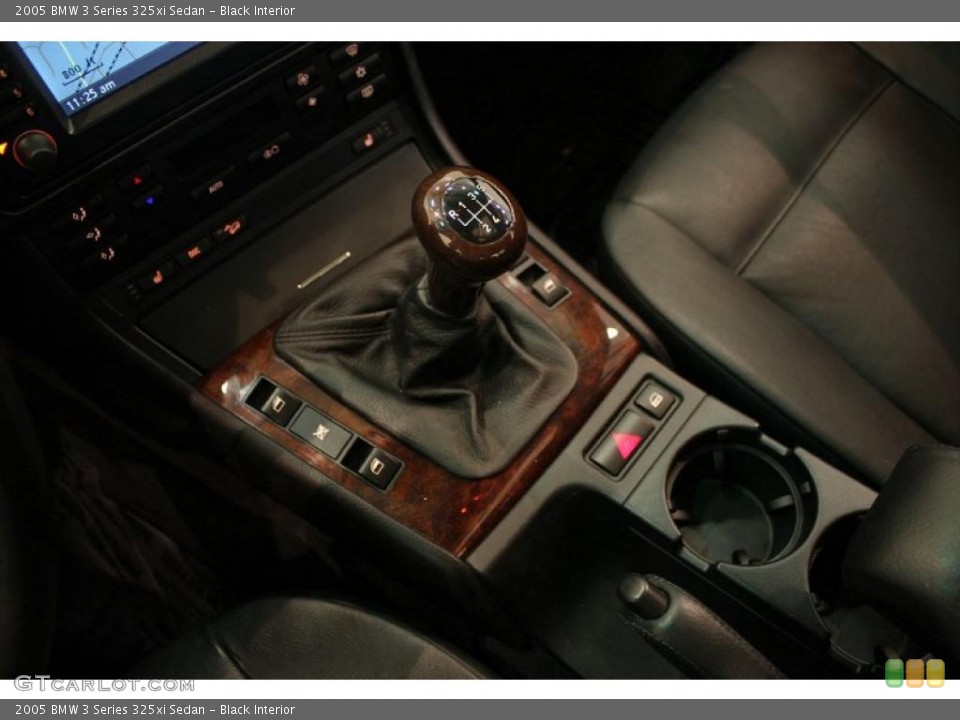 Black Interior Transmission for the 2005 BMW 3 Series 325xi Sedan #37904135