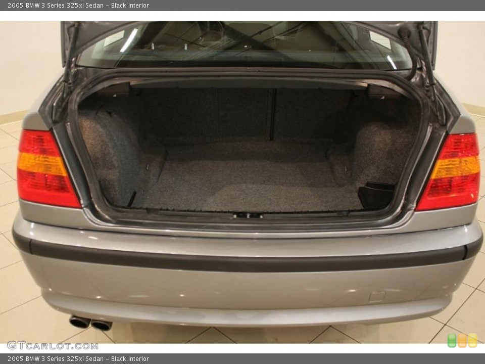 Black Interior Trunk for the 2005 BMW 3 Series 325xi Sedan #37904227