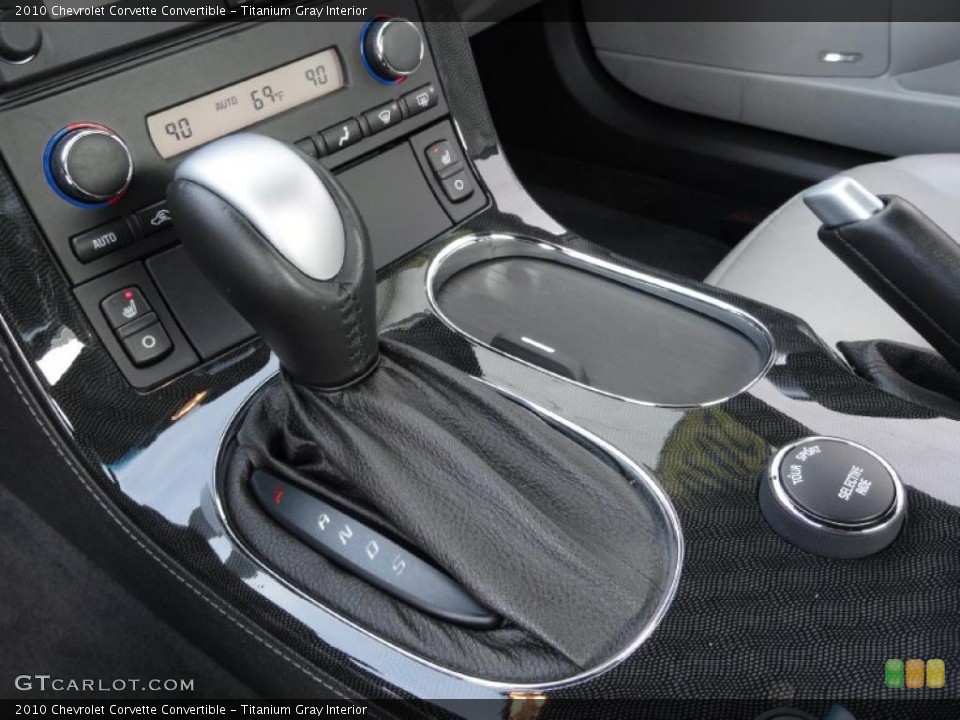 Titanium Gray Interior Transmission for the 2010 Chevrolet Corvette Convertible #37904415