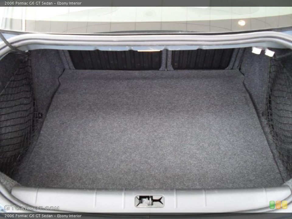 Ebony Interior Trunk for the 2006 Pontiac G6 GT Sedan #37904863