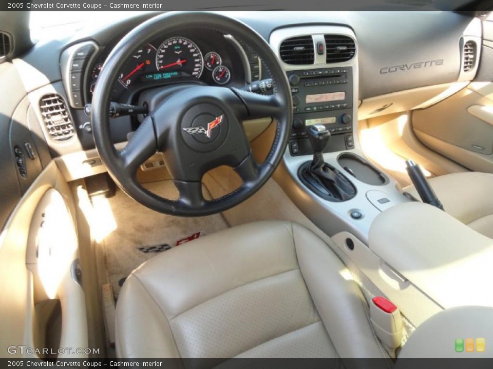 Cashmere Interior Photo for the 2005 Chevrolet Corvette Coupe #37904887