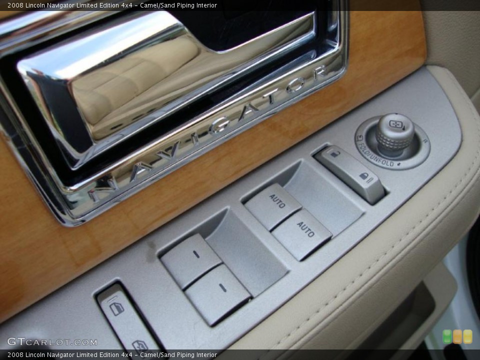 Camel/Sand Piping Interior Controls for the 2008 Lincoln Navigator Limited Edition 4x4 #37906379
