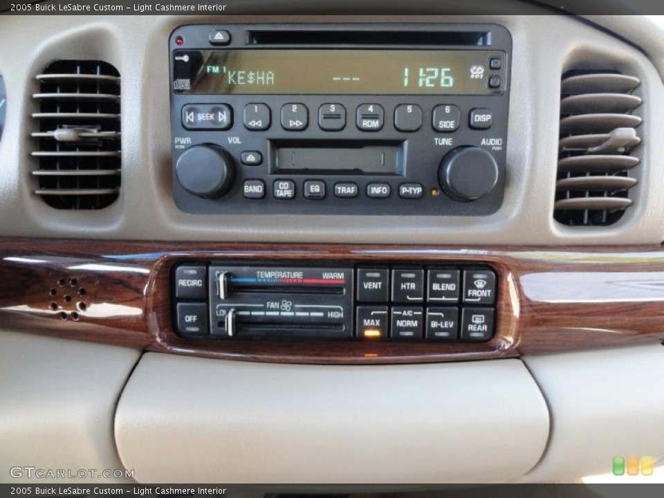 Light Cashmere Interior Controls for the 2005 Buick LeSabre Custom #37906955