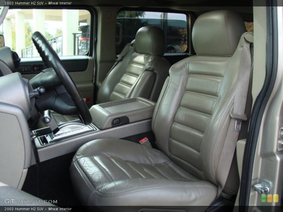 Wheat Interior Photo for the 2003 Hummer H2 SUV #37909281