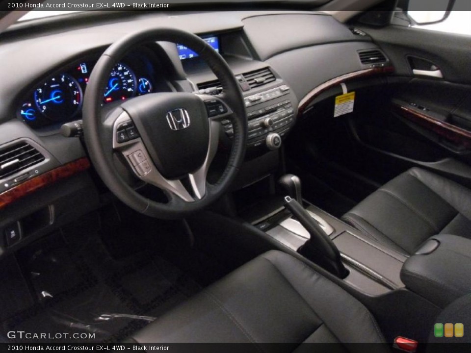 Black Interior Photo for the 2010 Honda Accord Crosstour EX-L 4WD #37911173