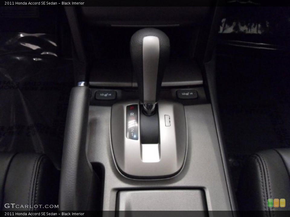 Black Interior Transmission for the 2011 Honda Accord SE Sedan #37911433