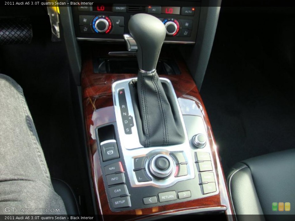 Black Interior Transmission for the 2011 Audi A6 3.0T quattro Sedan #37911501