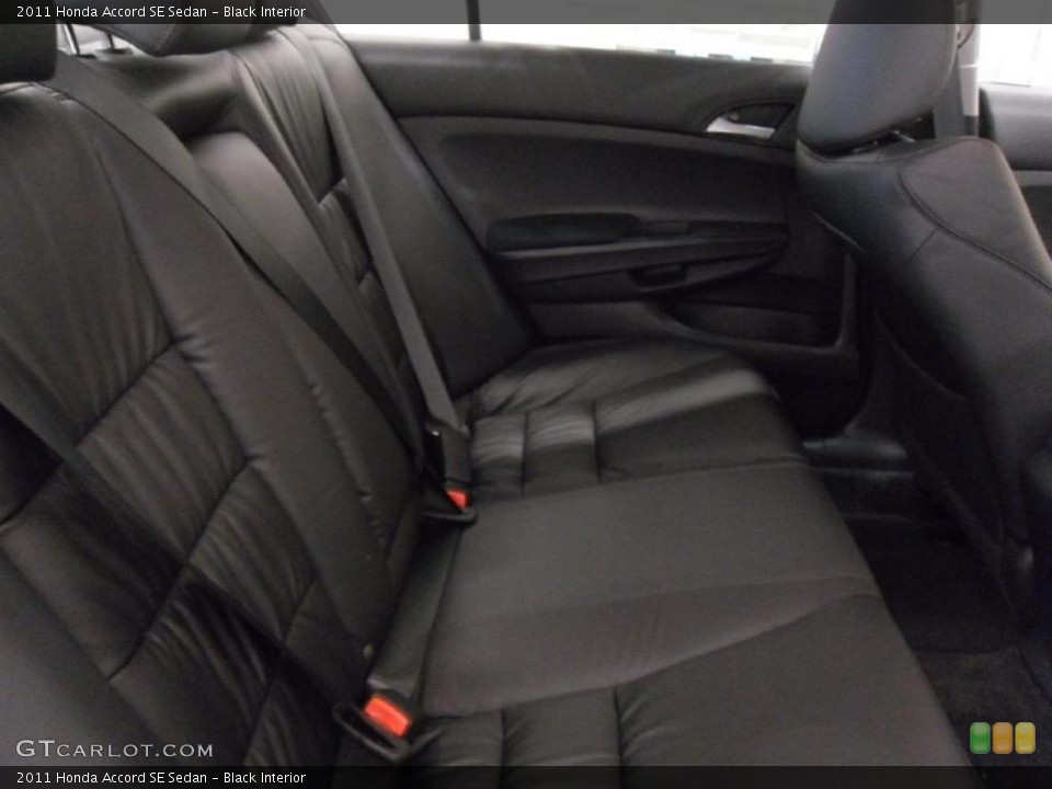 Black Interior Photo for the 2011 Honda Accord SE Sedan #37911521