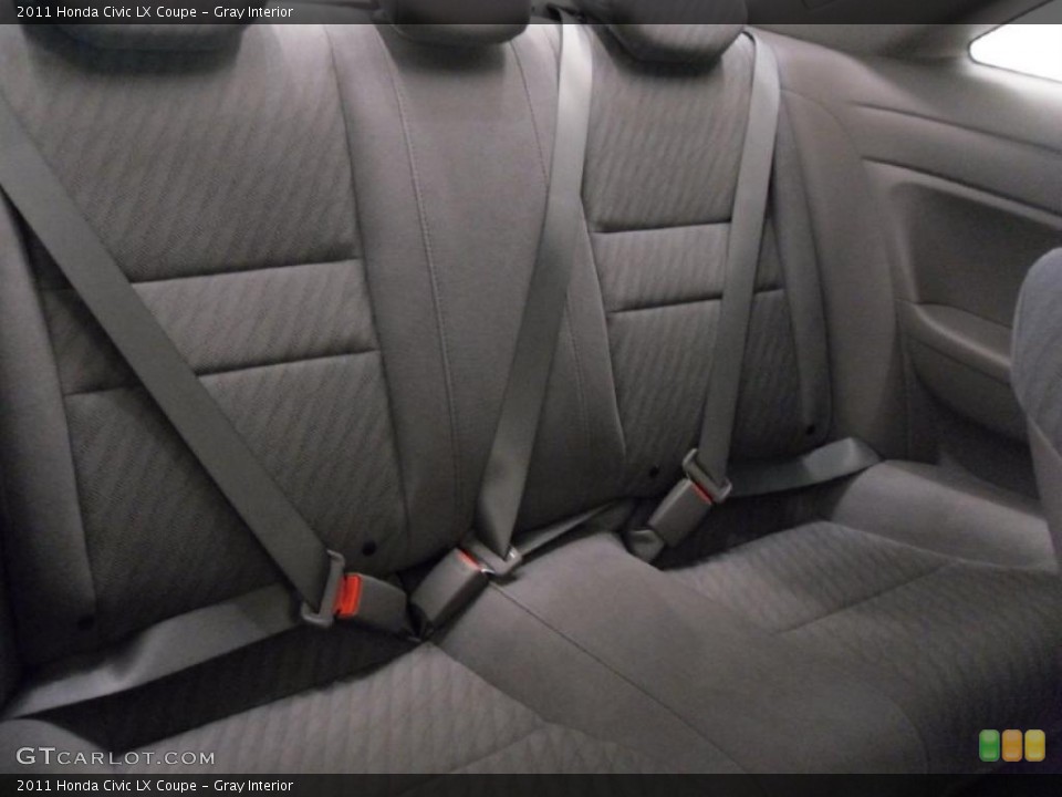 Gray Interior Photo for the 2011 Honda Civic LX Coupe #37911937