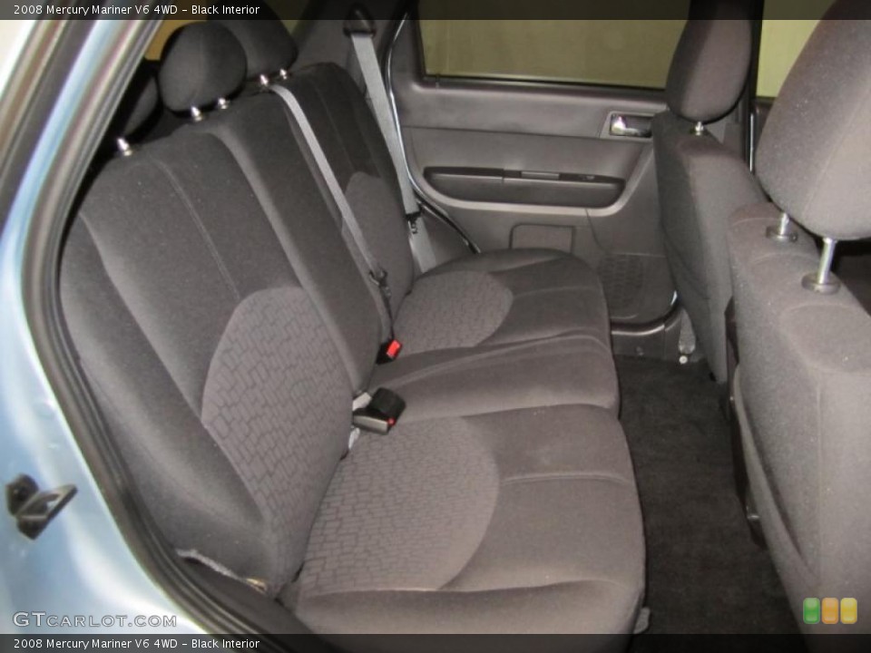 Black Interior Photo for the 2008 Mercury Mariner V6 4WD #37912969