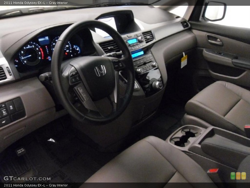 Gray Interior Photo for the 2011 Honda Odyssey EX-L #37914170