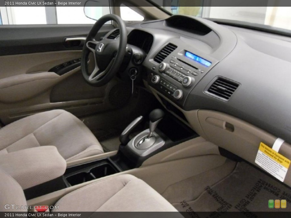 Beige Interior Photo for the 2011 Honda Civic LX Sedan #37914542