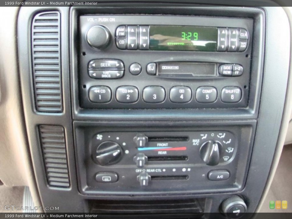 Medium Parchment Interior Controls for the 1999 Ford Windstar LX #37914550