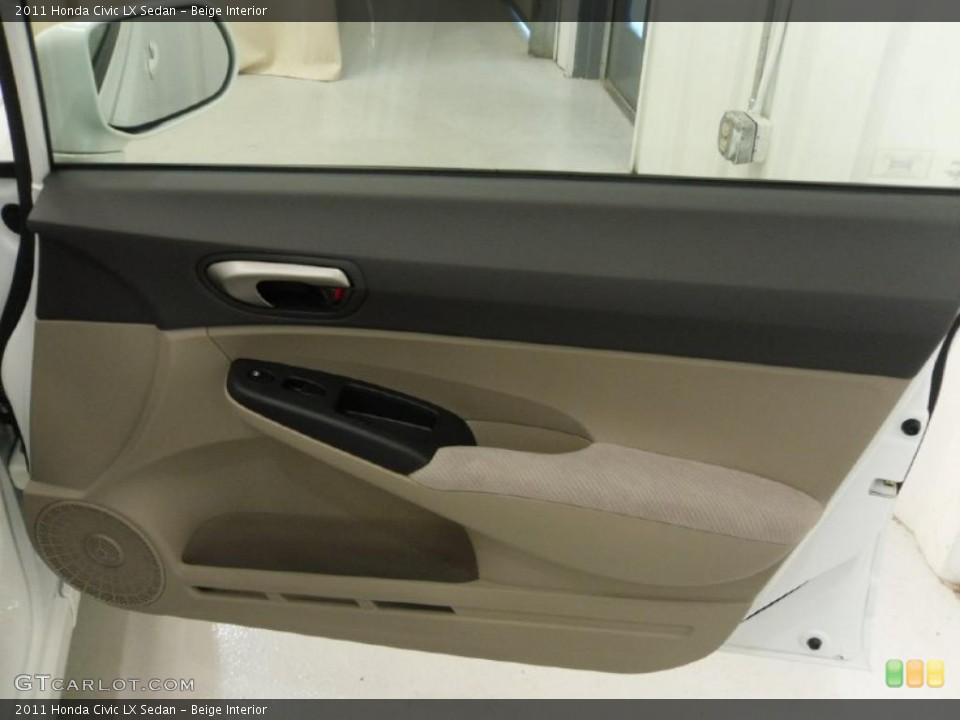 Beige Interior Photo for the 2011 Honda Civic LX Sedan #37914558