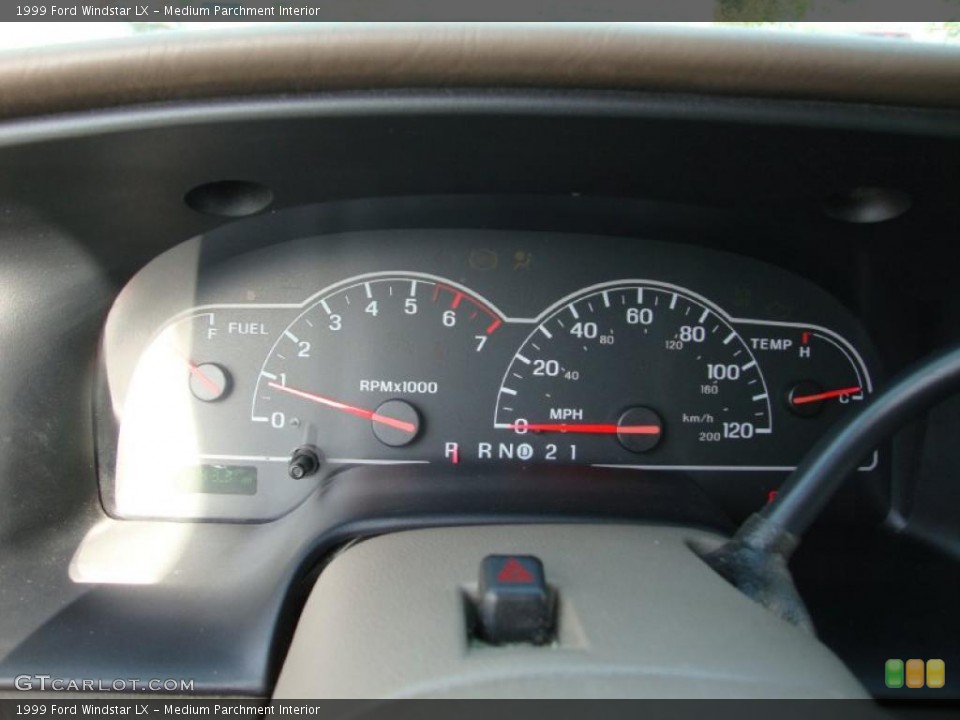 Medium Parchment Interior Gauges for the 1999 Ford Windstar LX #37914566