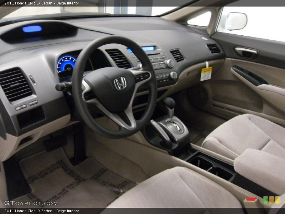 Beige Interior Photo for the 2011 Honda Civic LX Sedan #37914634