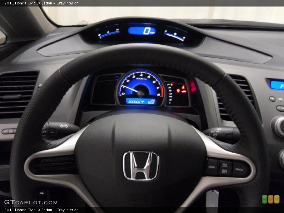 Gray Interior Photo for the 2011 Honda Civic LX Sedan #37914830