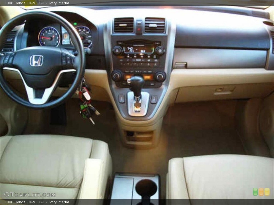 Ivory Interior Photo for the 2008 Honda CR-V EX-L #37914966