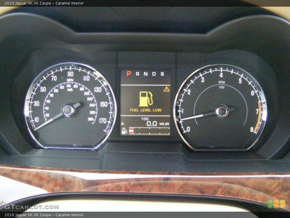 Caramel Interior Gauges for the 2010 Jaguar XK XK Coupe #37915634