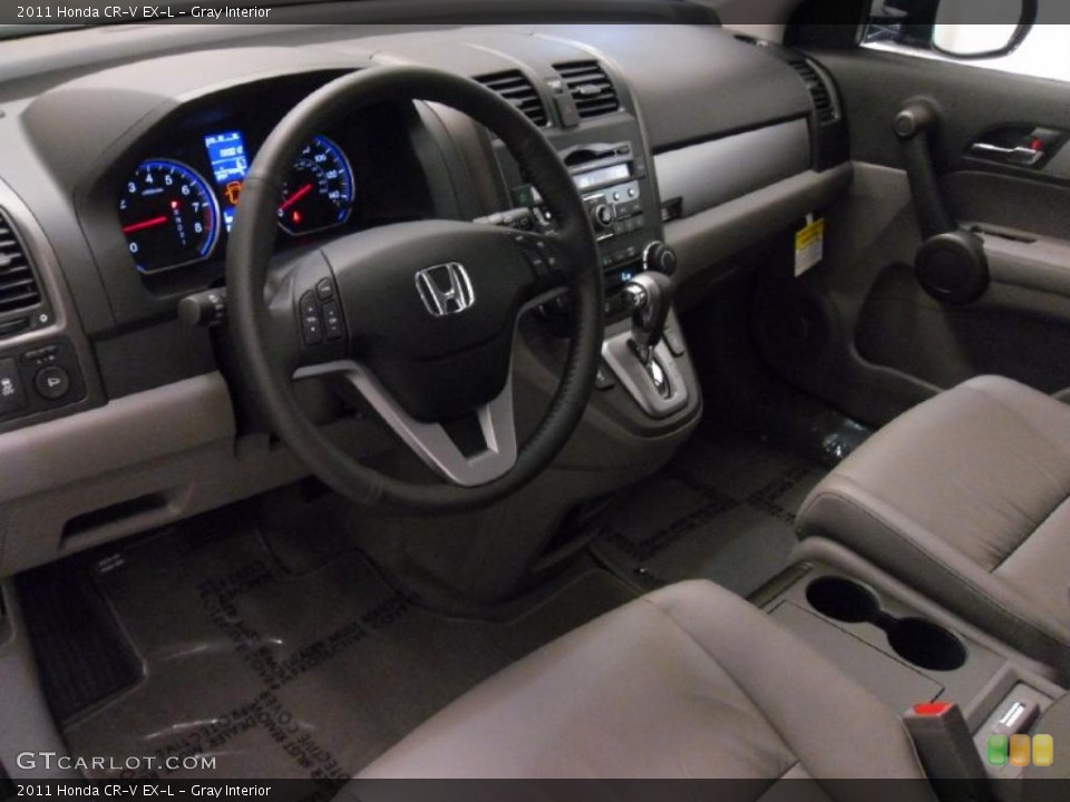 Gray Interior Photo for the 2011 Honda CR-V EX-L #37915646