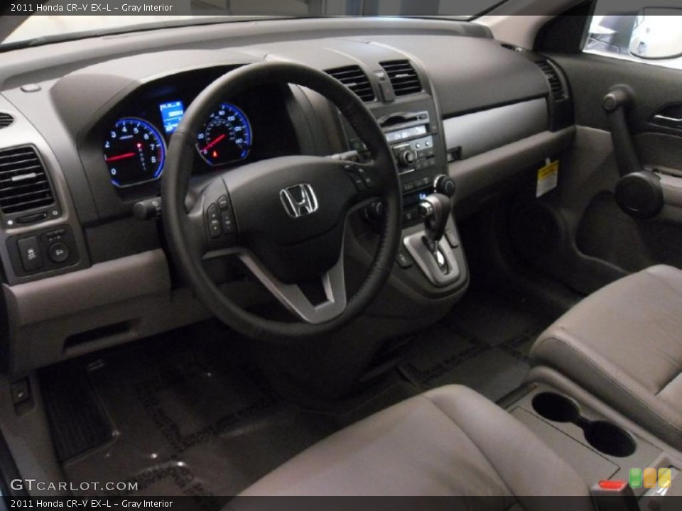 Gray Interior Photo for the 2011 Honda CR-V EX-L #37916142