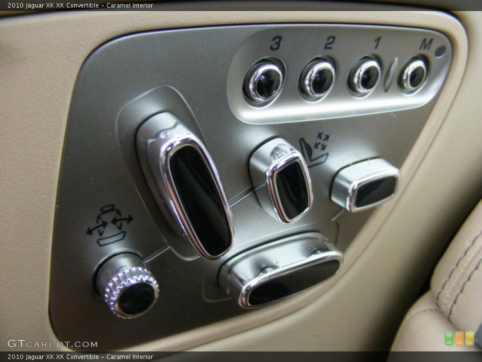 Caramel Interior Controls for the 2010 Jaguar XK XK Convertible #37916351