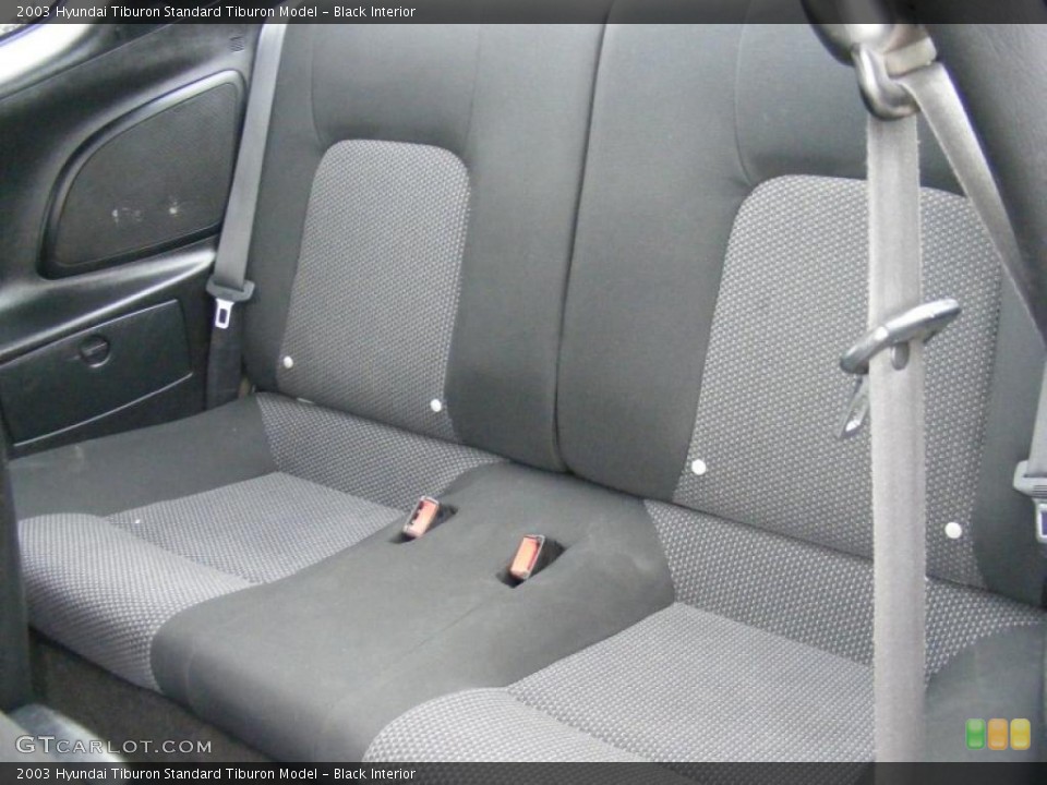 Black Interior Photo for the 2003 Hyundai Tiburon  #37917706