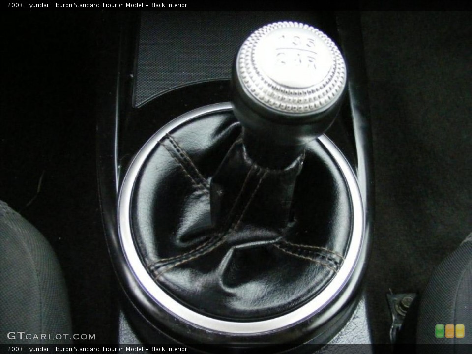 Black Interior Transmission for the 2003 Hyundai Tiburon  #37917890
