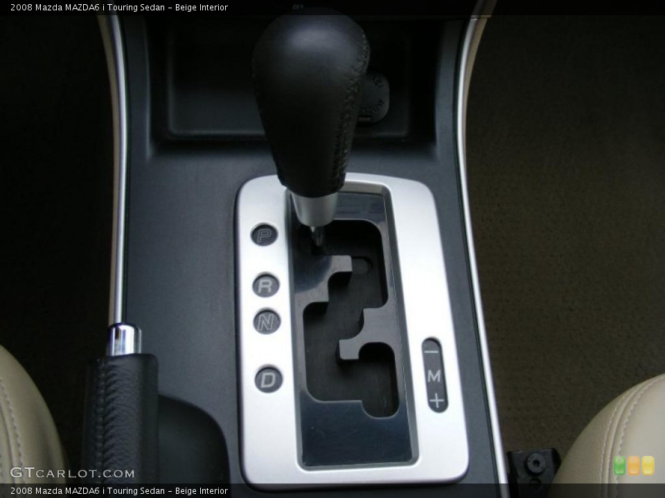 Beige Interior Transmission for the 2008 Mazda MAZDA6 i Touring Sedan #37918390