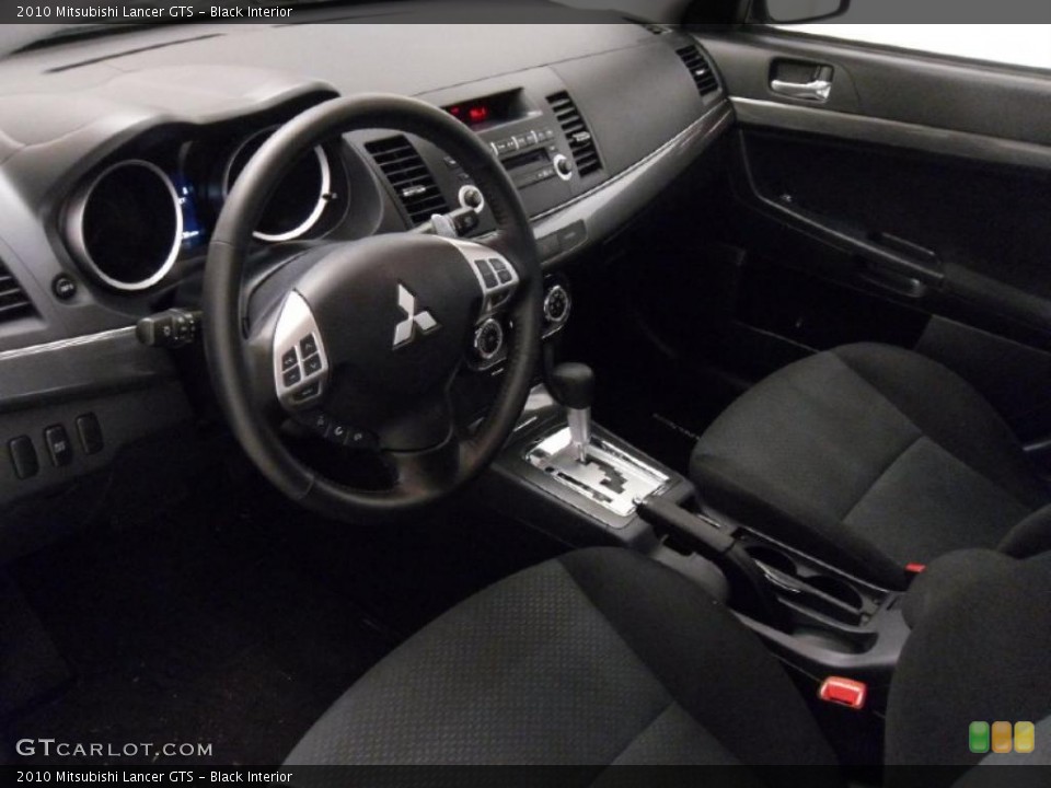 Black Interior Photo for the 2010 Mitsubishi Lancer GTS #37918546