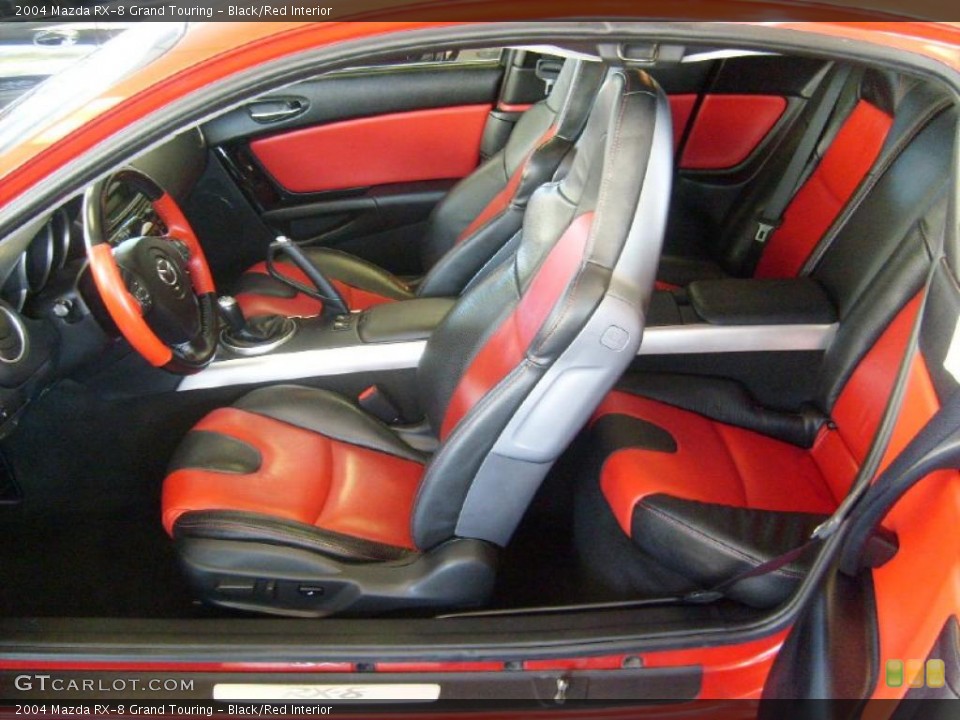 Black/Red Interior Photo for the 2004 Mazda RX-8 Grand Touring #37919814
