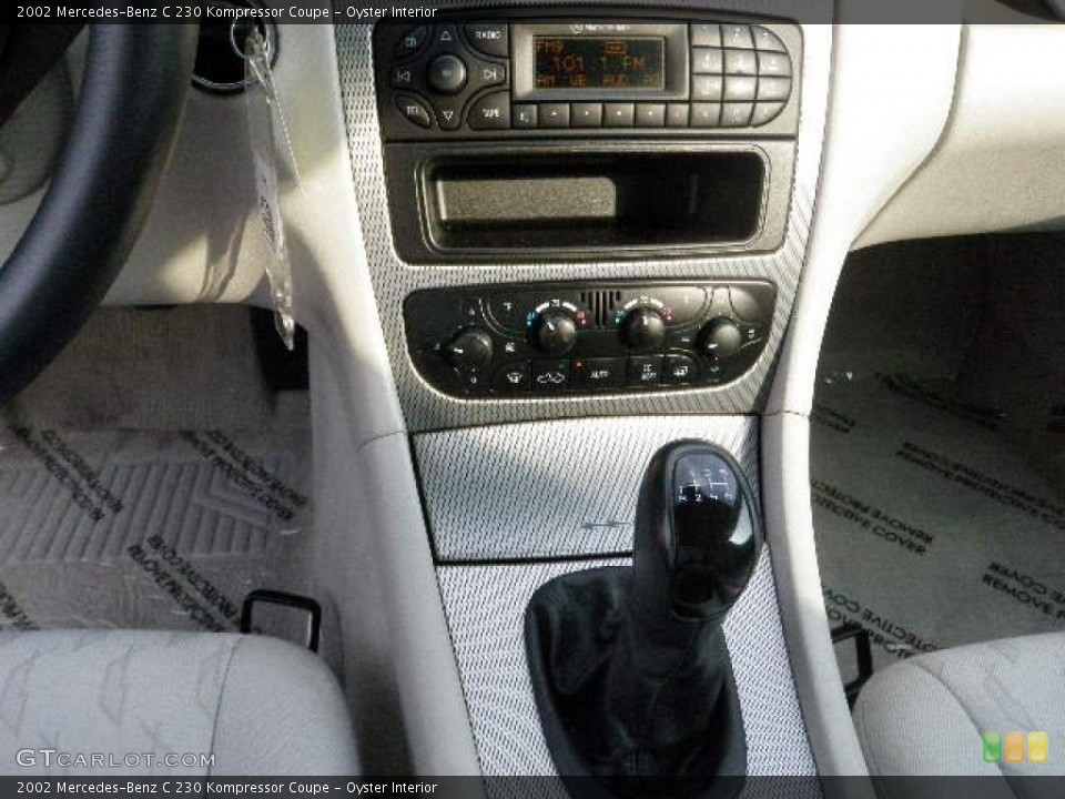 Oyster Interior Transmission for the 2002 Mercedes-Benz C 230 Kompressor Coupe #37919926