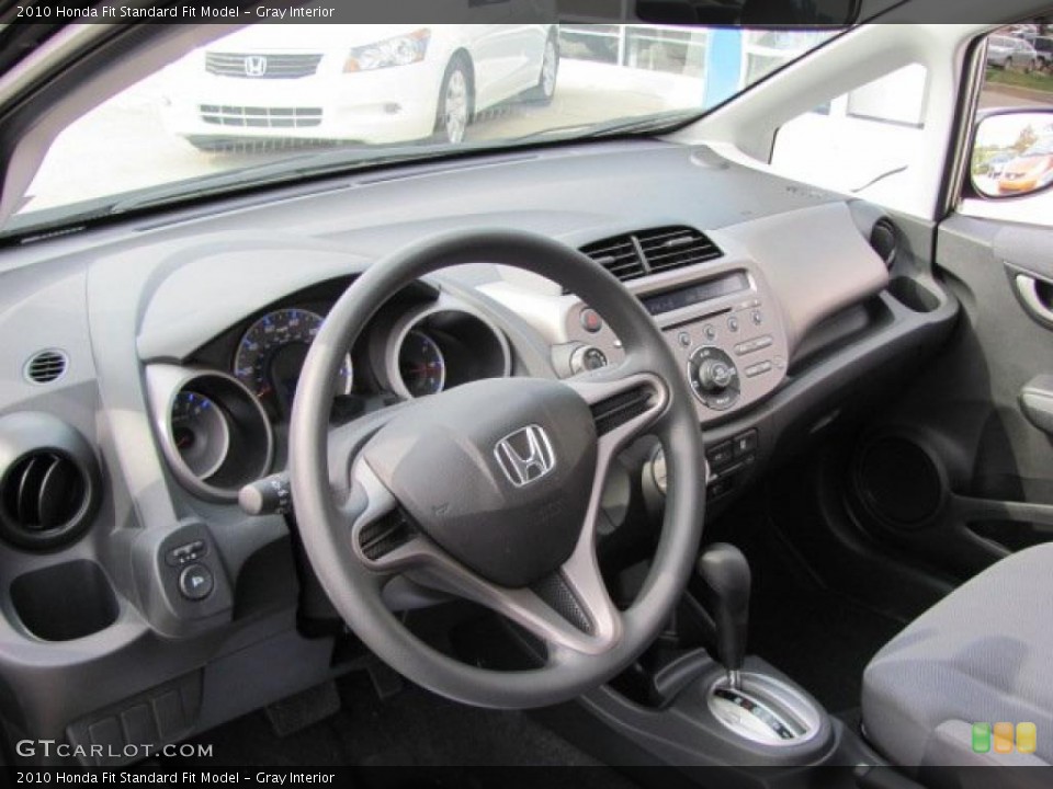 Gray Interior Photo for the 2010 Honda Fit  #37920206