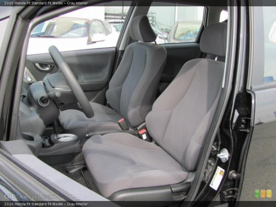 Gray Interior Photo for the 2010 Honda Fit  #37920238