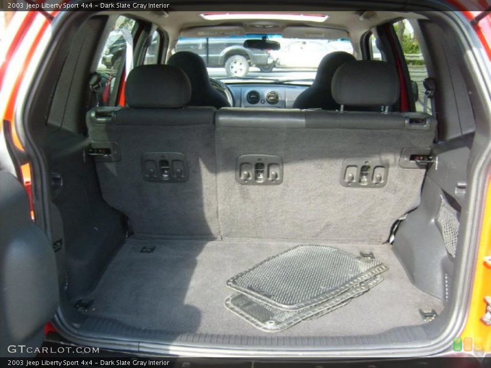 Dark Slate Gray Interior Trunk for the 2003 Jeep Liberty Sport 4x4 #37920374
