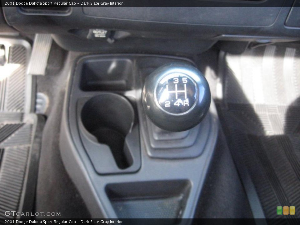Dark Slate Gray Interior Transmission for the 2001 Dodge Dakota Sport Regular Cab #37920938