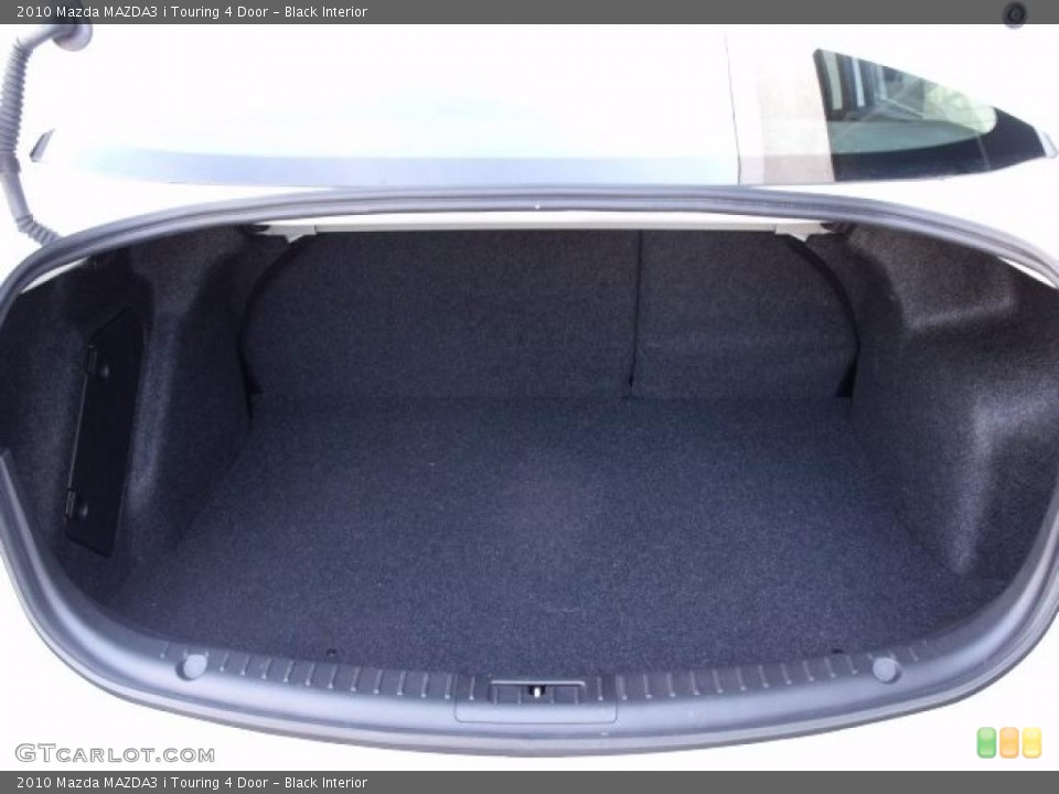 Black Interior Trunk for the 2010 Mazda MAZDA3 i Touring 4 Door #37921482