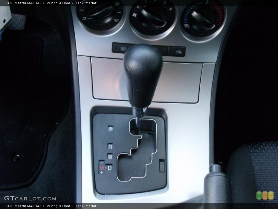 Black Interior Transmission for the 2010 Mazda MAZDA3 i Touring 4 Door #37921702