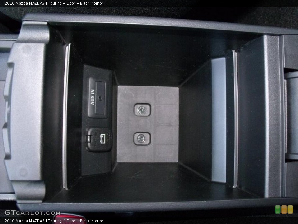 Black Interior Controls for the 2010 Mazda MAZDA3 i Touring 4 Door #37921734