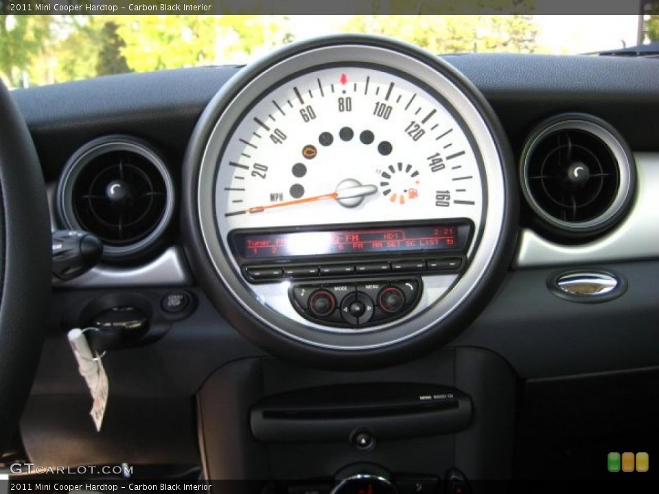 Carbon Black Interior Gauges for the 2011 Mini Cooper Hardtop #37924086