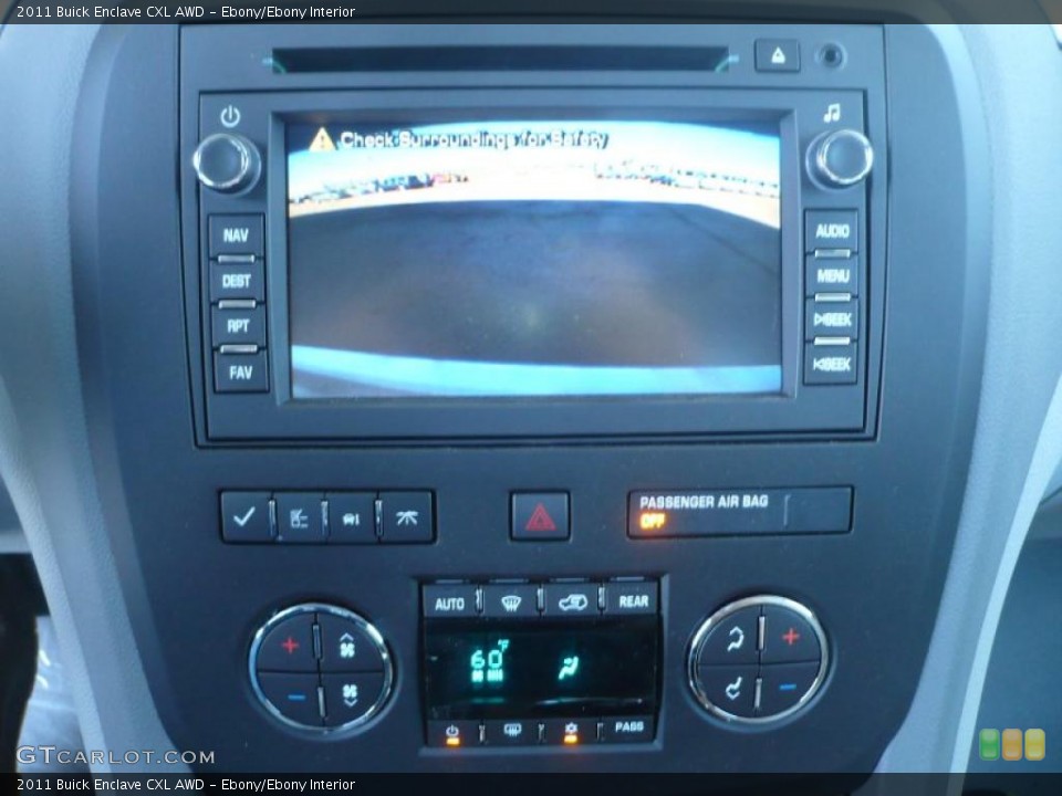 Ebony/Ebony Interior Gauges for the 2011 Buick Enclave CXL AWD #37924498