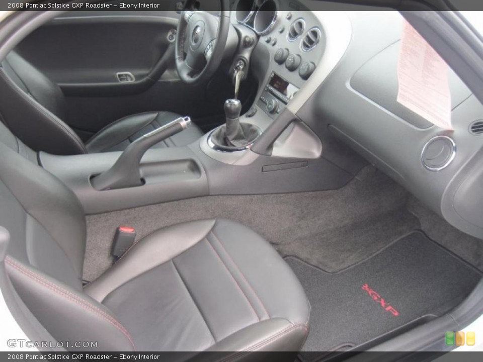 Ebony Interior Photo for the 2008 Pontiac Solstice GXP Roadster #37925810