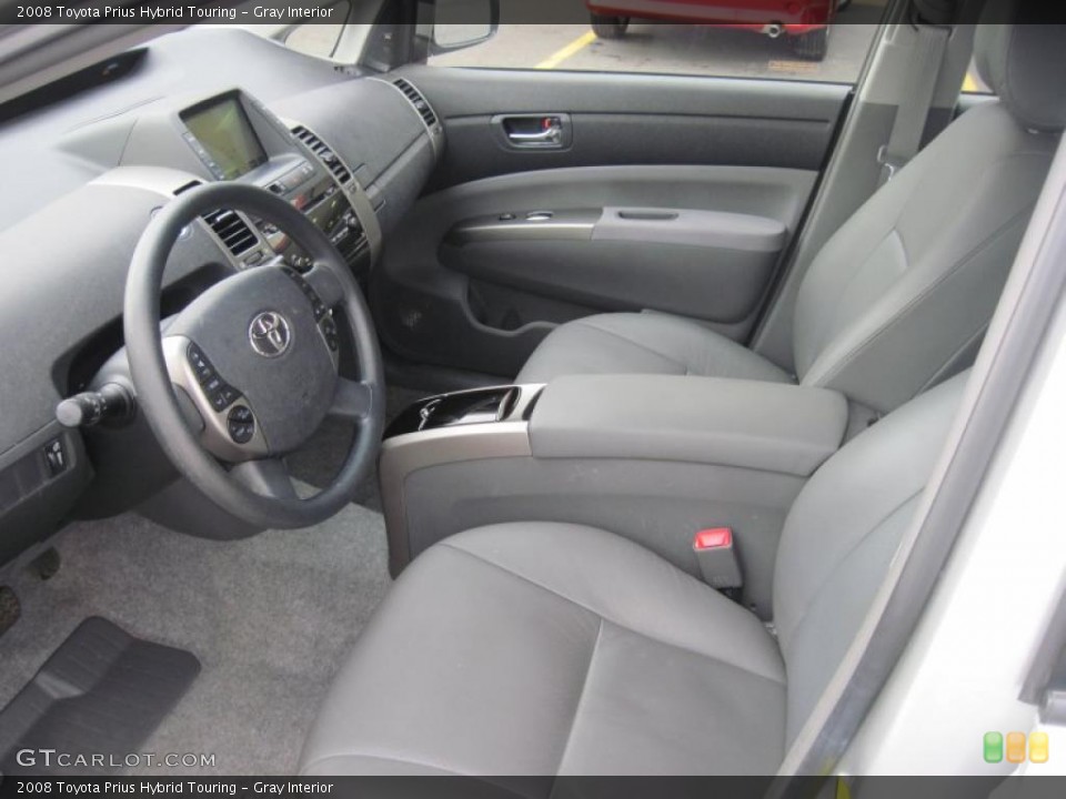 Gray Interior Photo for the 2008 Toyota Prius Hybrid Touring #37926378