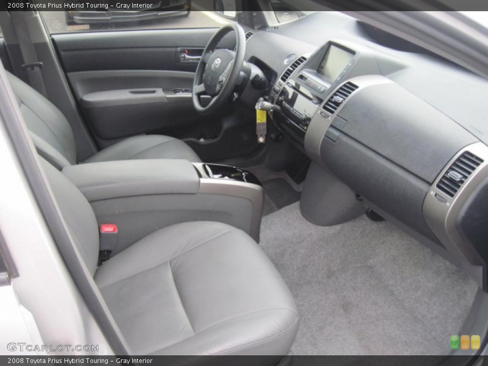 Gray Interior Photo for the 2008 Toyota Prius Hybrid Touring #37926430