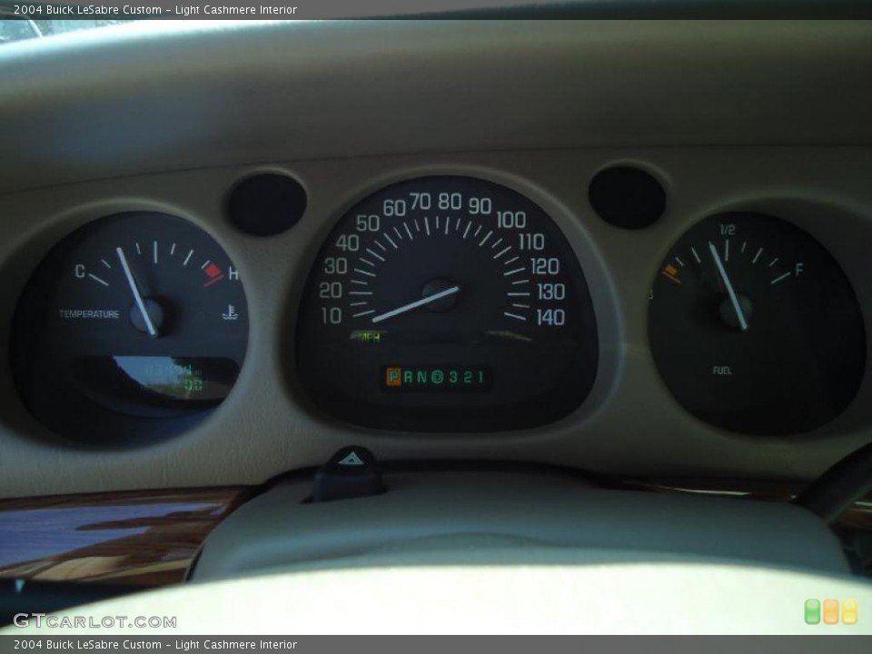 Light Cashmere Interior Gauges for the 2004 Buick LeSabre Custom #37926922