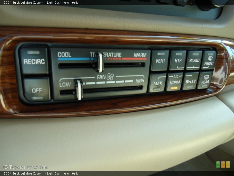 Light Cashmere Interior Controls for the 2004 Buick LeSabre Custom #37926954