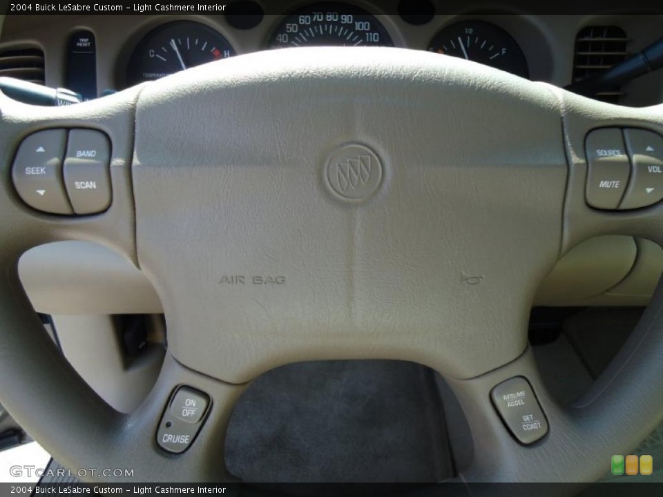 Light Cashmere Interior Controls for the 2004 Buick LeSabre Custom #37926974